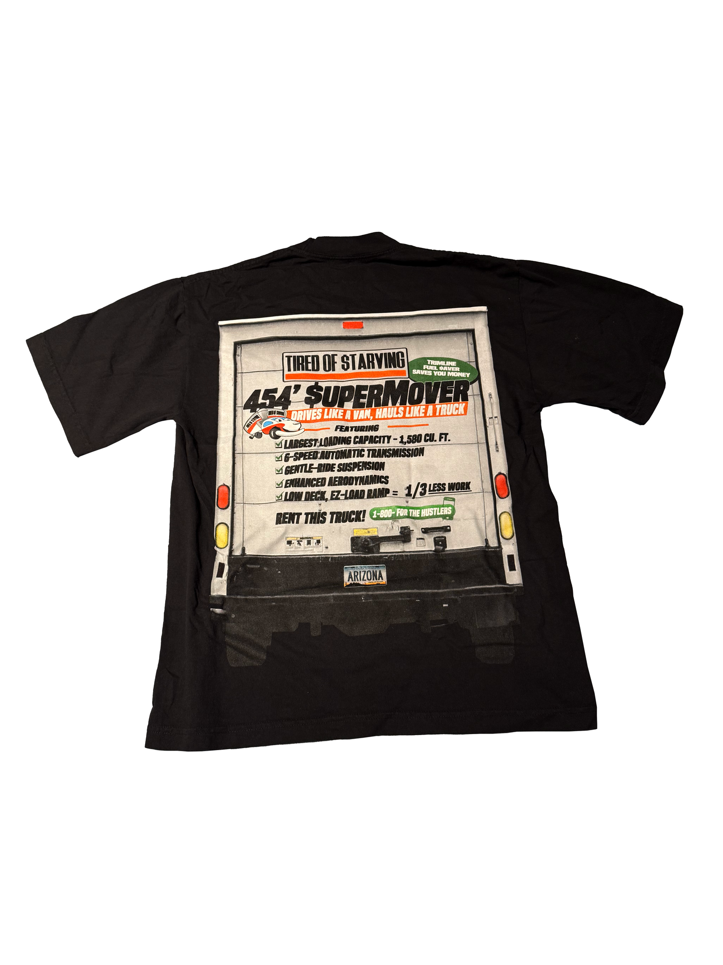 TiredOf$tarving "SuperMover" tee (black)