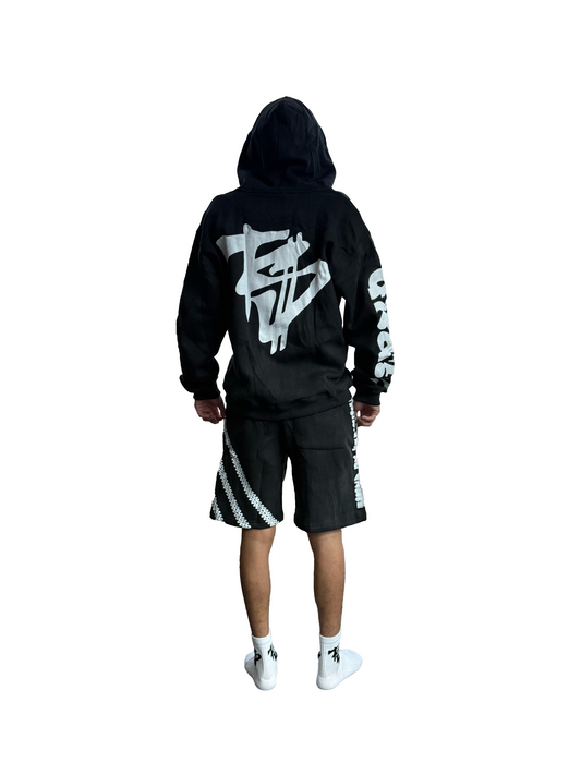 TiredOf$tarving "Hustle" set (white/black)