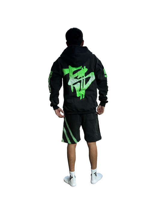 TiredOf$tarving "Hustle" set (green/black)